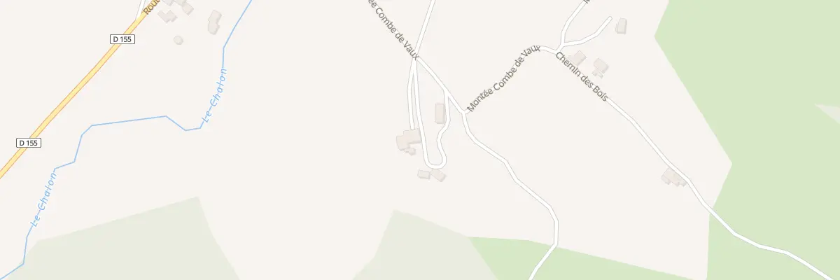 Plan du 310 Mte Combe de Vaux au Chalon