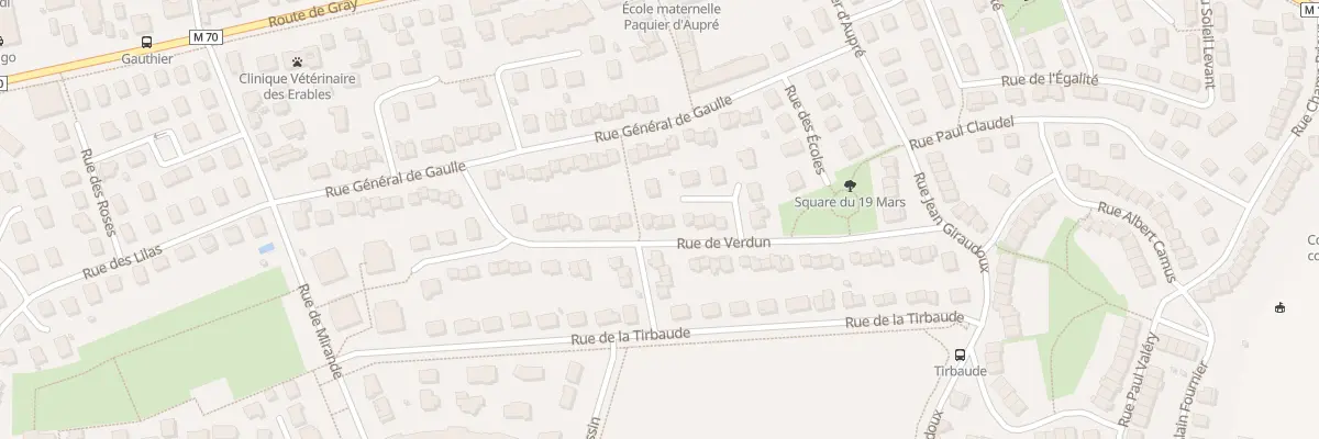 Plan du 12 Rue de Verdun à Saint-Apollinaire