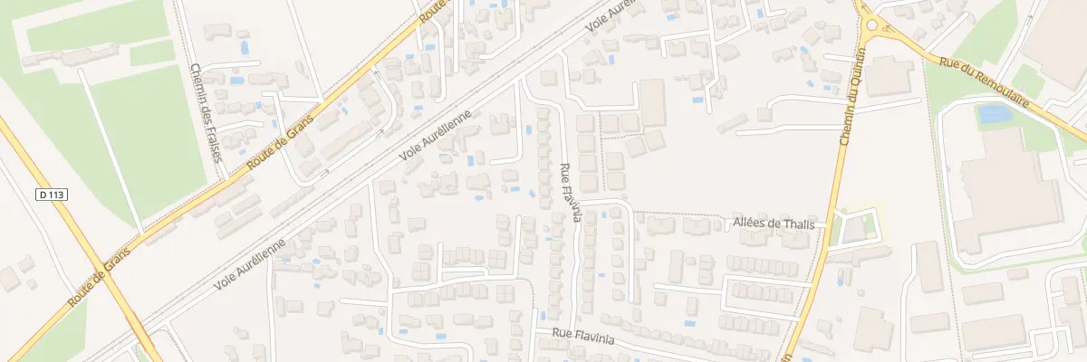 Plan du 118 Rue Flavinia à Salon-de-Provence