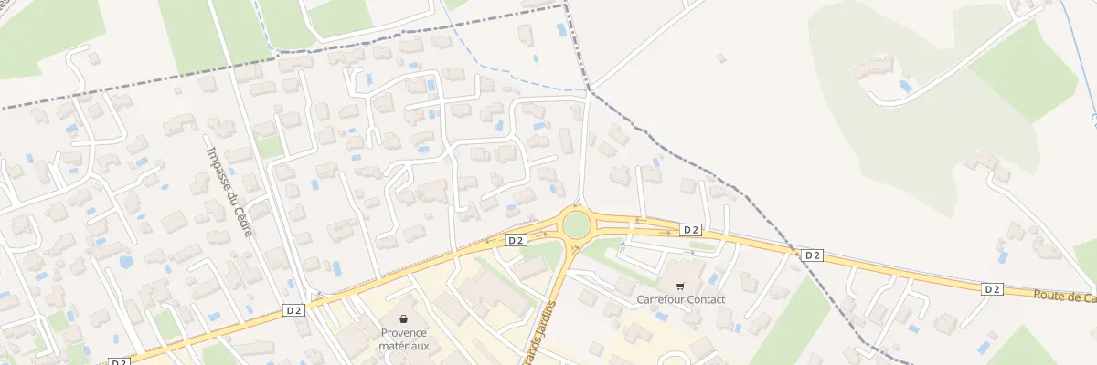 Plan du 4 Lot les Asphodèles à Taillades