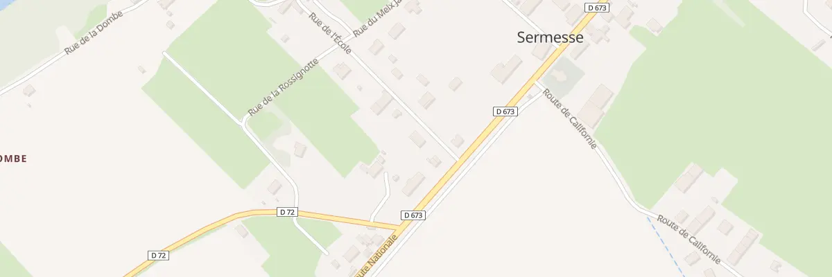 Plan du 1 Rue de l’École à Sermesse