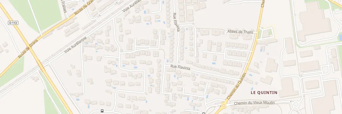 Plan du 238 Rue Flavinia à Salon-de-Provence