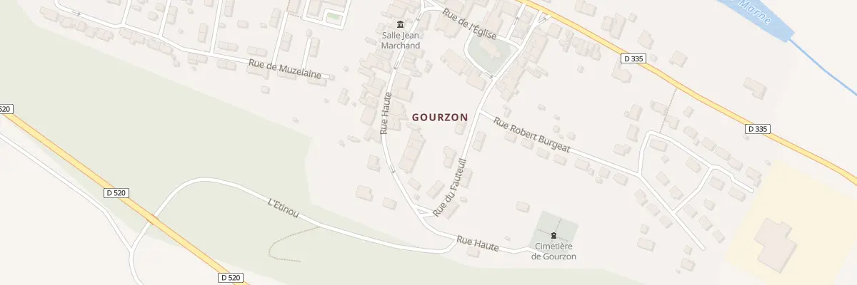 Plan du 22 Rue Haute à Bayard-sur-Marne