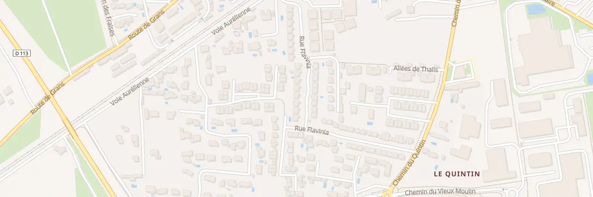 Plan du 212 Rue Flavinia à Salon-de-Provence