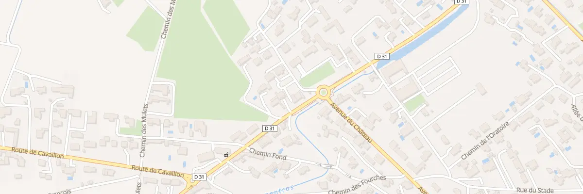Plan du 51 Rte de Mourre Poussin à Taillades
