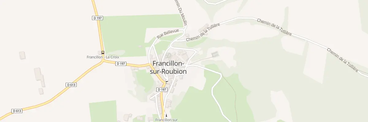 Plan du 5010 Le Village à Francillon-sur-Roubion