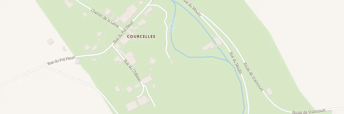 Plan du 2 Rue du Moulin à Aubréville