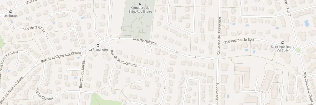 Plan du 3 Imp des Acacias à Saint-Apollinaire