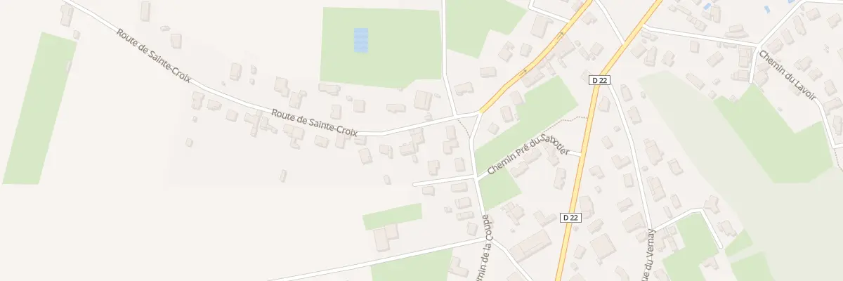 Plan du 299 Rte de Sainte-croix à Pizay