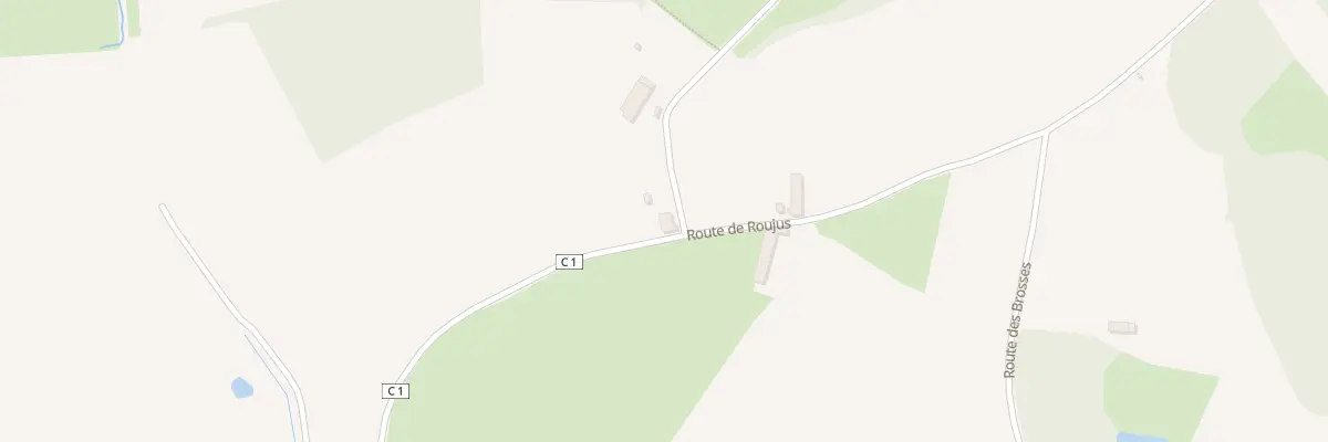 Plan du 9 Rte du Piochay à Saint-Trivier-de-Courtes