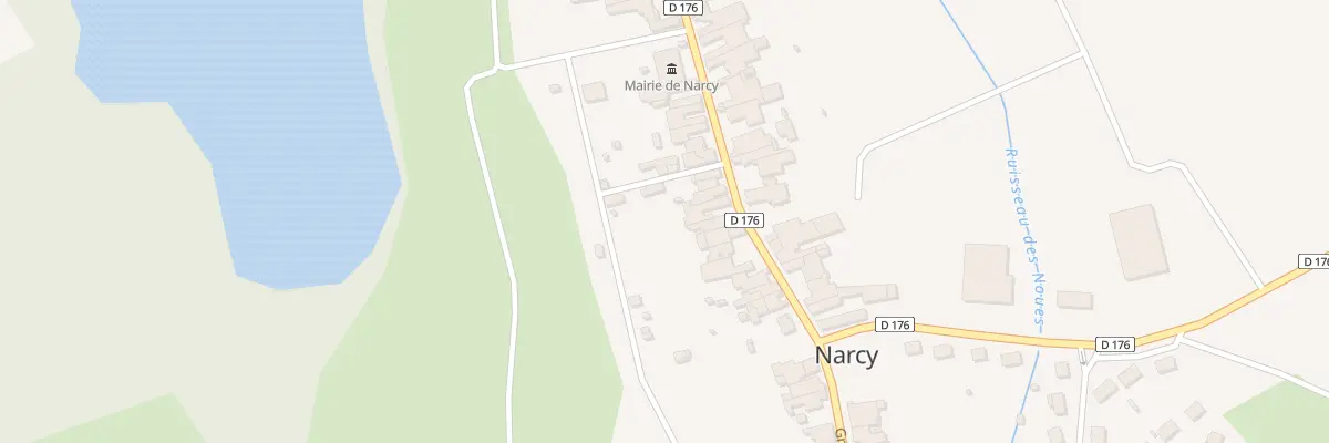Plan du 37 Rue Grande Rue à Narcy