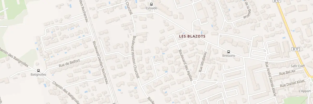 Plan du 10 Bd des Blazots à Salon-de-Provence