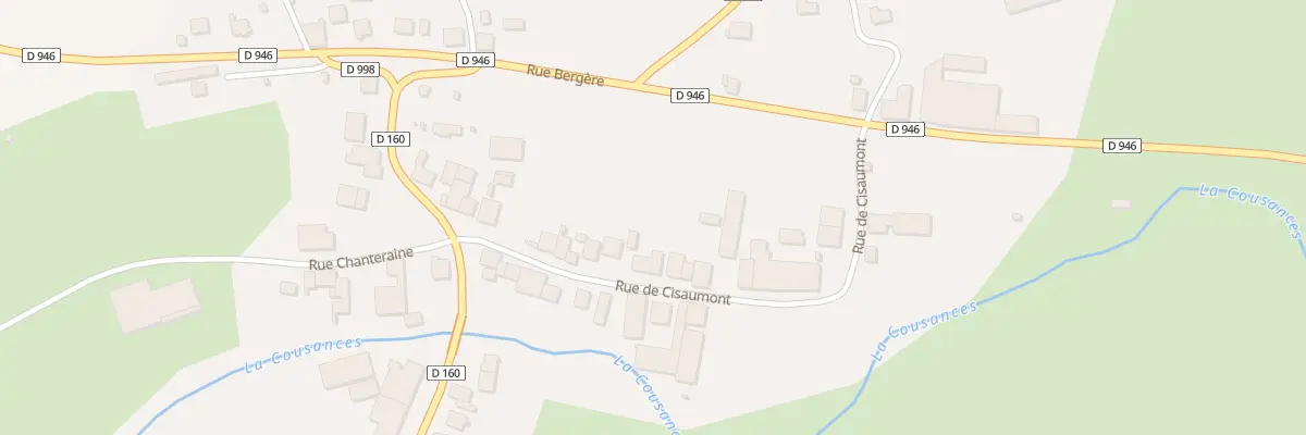 Plan du 13 Rue de Ciseaumont à Aubréville