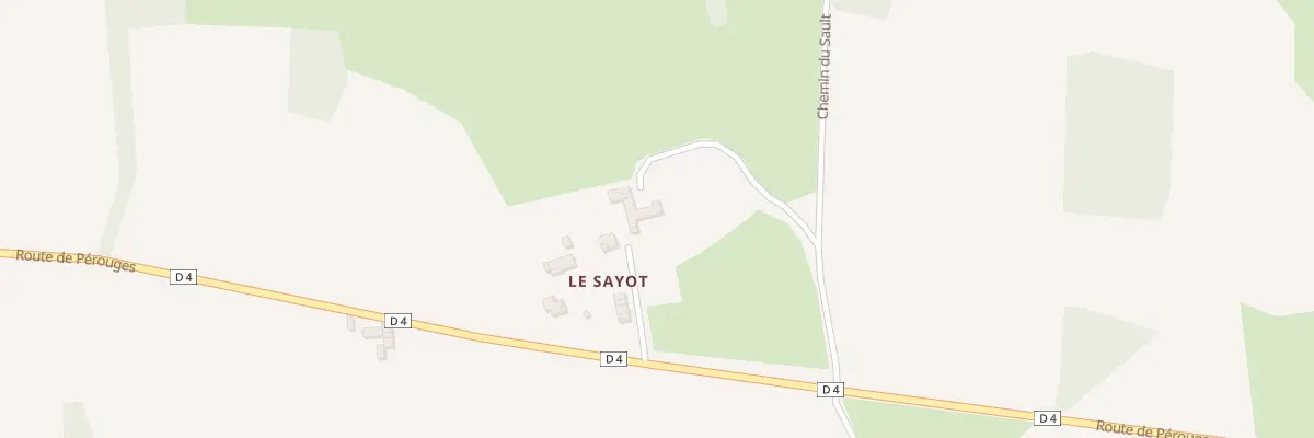 Plan du 60 Imp du Sayot au Montellier