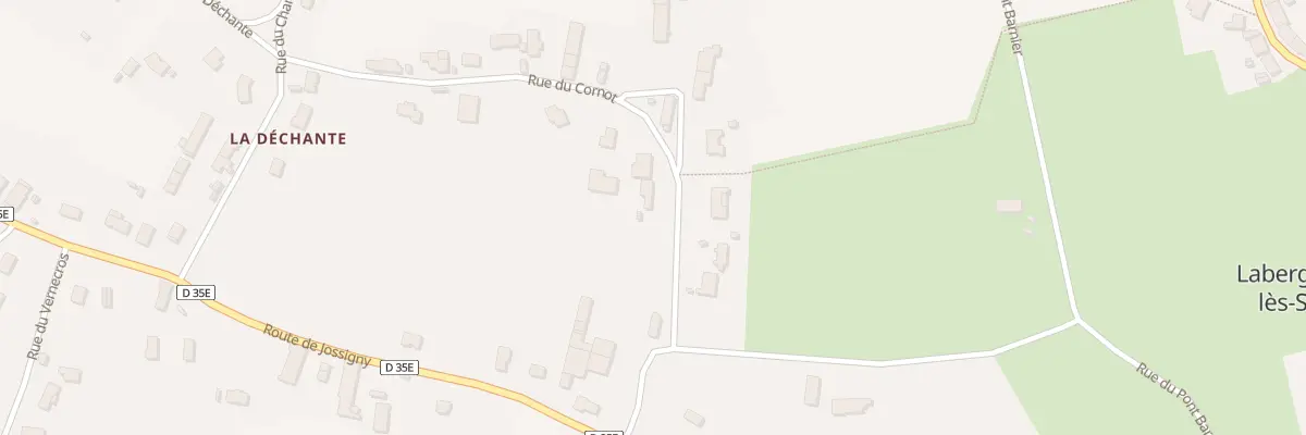 Plan du 12 Rue du Cornot à Labergement-lès-Seurre