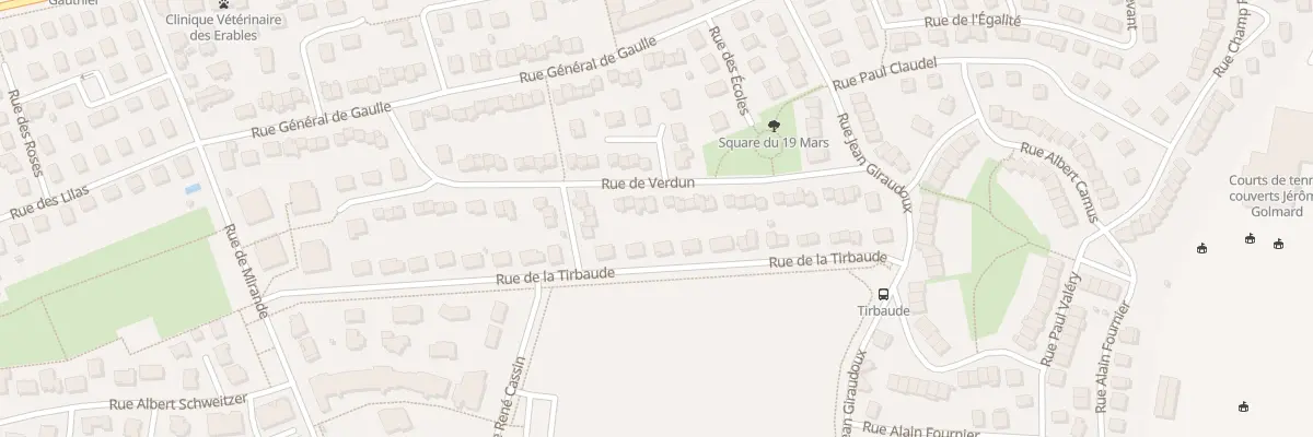 Plan du 33 Rue de Verdun à Saint-Apollinaire