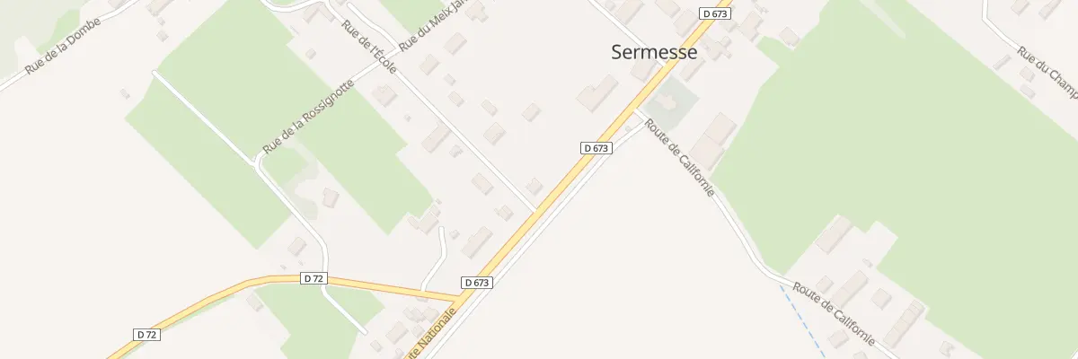 Plan du 2 Rue de l’École à Sermesse
