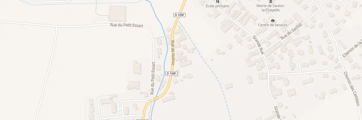Plan du 9 Rue de Noiron à Saulon-la-Chapelle