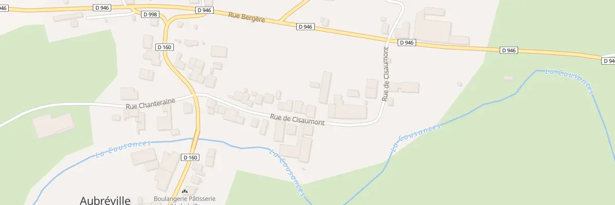 Plan du 17 Rue de Cisaumont à Aubréville