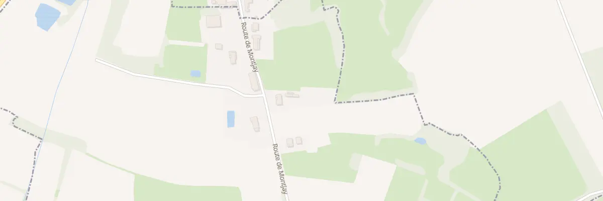 Plan du 1750 Rte de Montjay à Ménetreuil