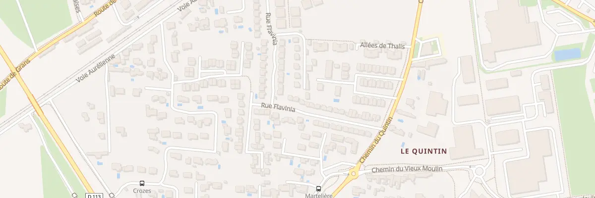 Plan du 107 Rue Flavinia à Salon-de-Provence