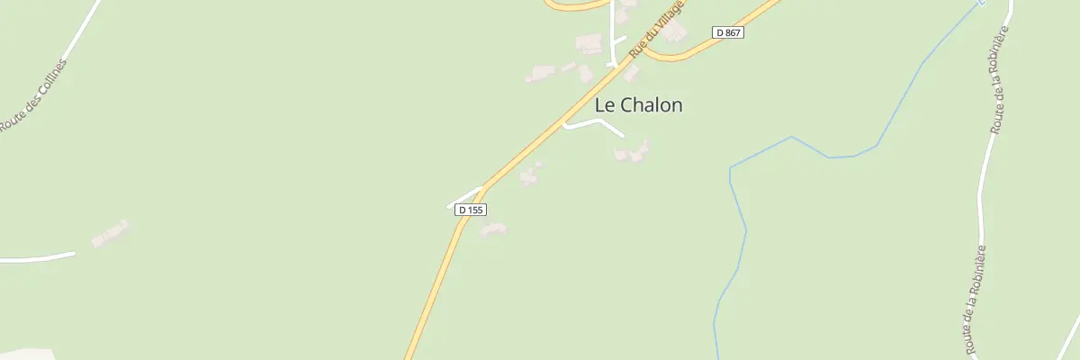 Plan du 80 Rue du Village au Chalon