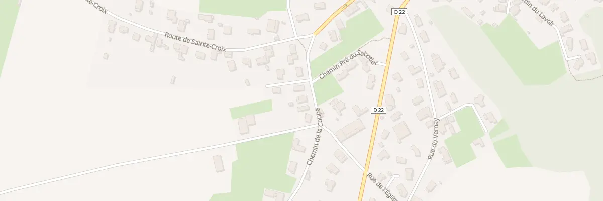 Plan du 149 Rte de Sainte-croix à Pizay