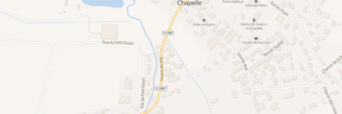 Plan du 3 Rue de Noiron à Saulon-la-Chapelle