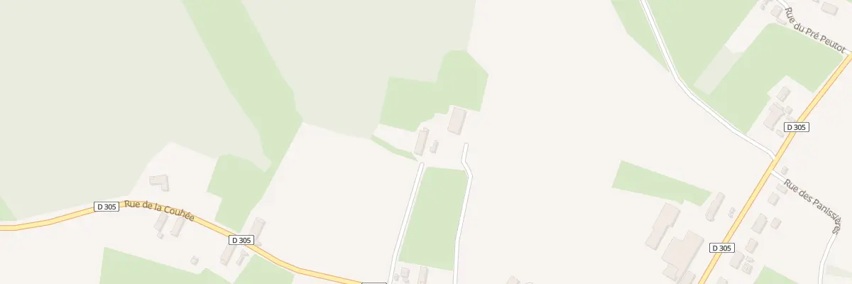 Plan du 12 Rue de la Couhee à Saint-Didier-en-Bresse