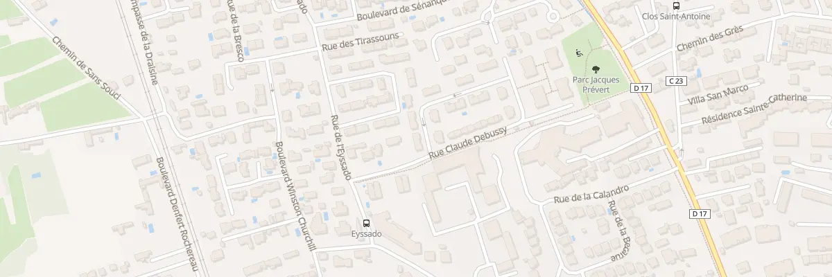 Plan du 9457 Rue de l’Eyssado à Salon-de-Provence