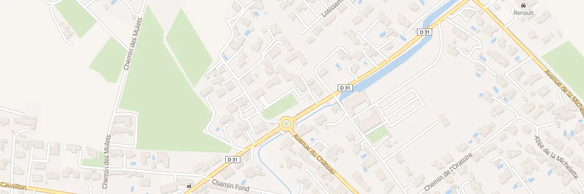 Plan du 65 Av du Moulin à Taillades