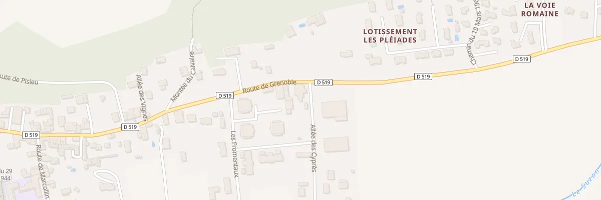 Plan du 30 All des Cypres à Saint-Barthélemy