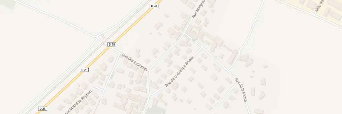 Plan du 10 Rue Marguerite Mutin à Ruffey-lès-Echirey