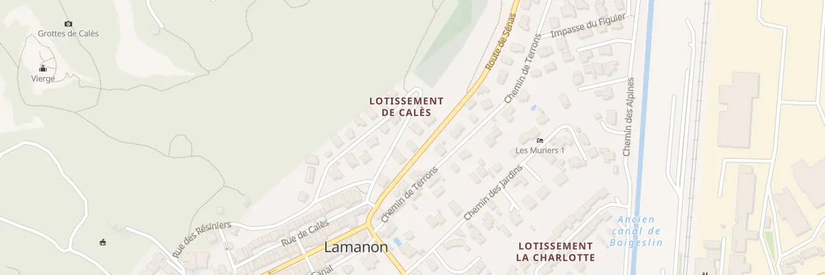 Plan du 5044 Village à Lamanon