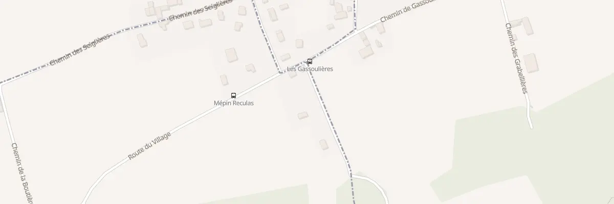 Plan du 1830 Rte du Village à Savas-Mépin
