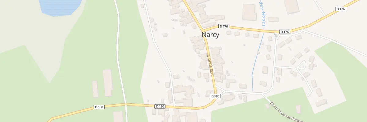 Plan du 11 Rue Grande Rue à Narcy
