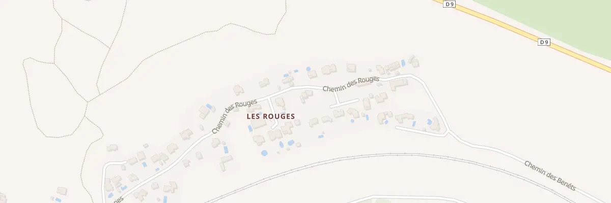 Plan du 24 Che des Rouges à Martigues