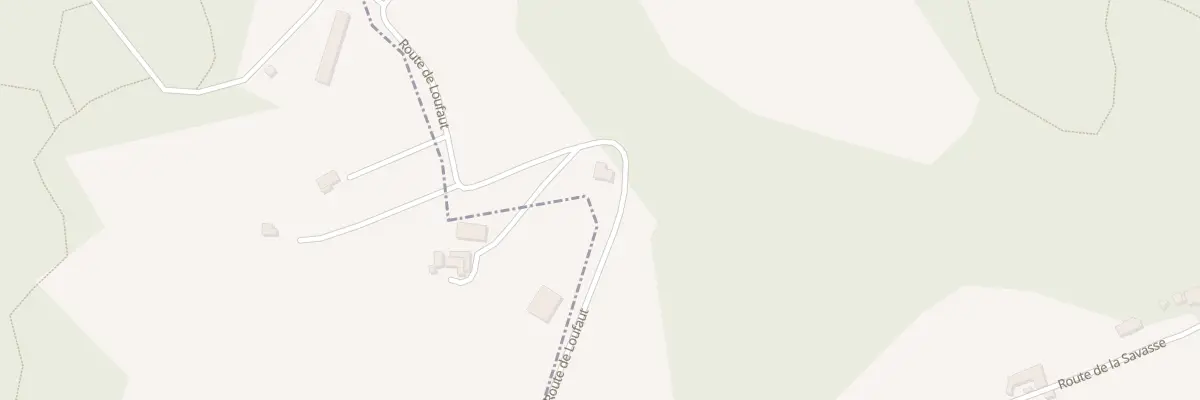 Plan du 475 Che de Loufaut à Geyssans