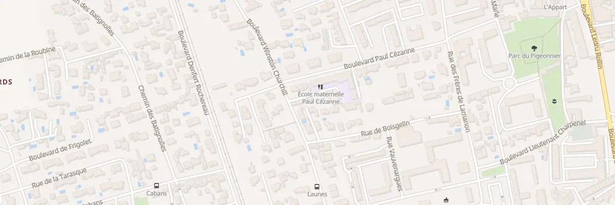 Plan du 240 Rue Boisgelin à Salon-de-Provence