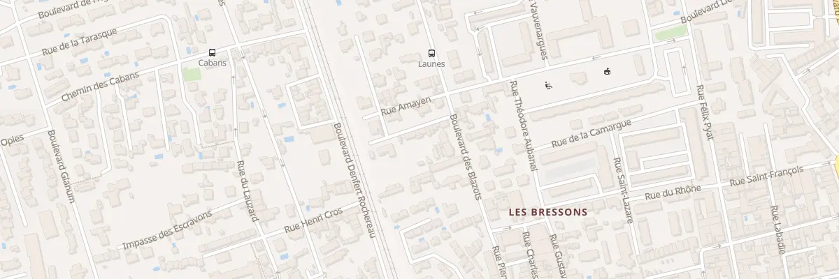 Plan du 97 Bd des Blazots à Salon-de-Provence