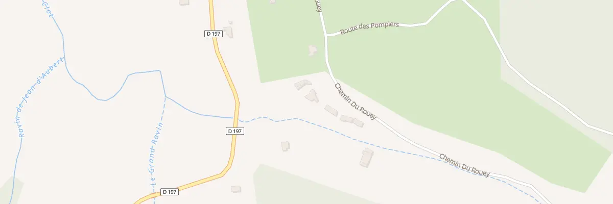 Plan de Rouey à Francillon-sur-Roubion
