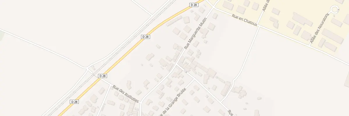 Plan du 17T Rue Marguerite Mutin à Ruffey-lès-Echirey