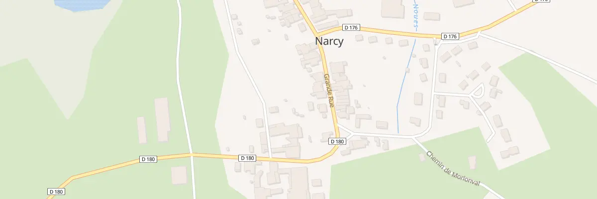 Plan du 7 Rue Grande Rue à Narcy
