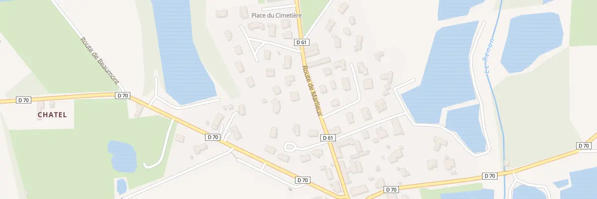 Plan du 187 Rte de Marlieux au Plantay