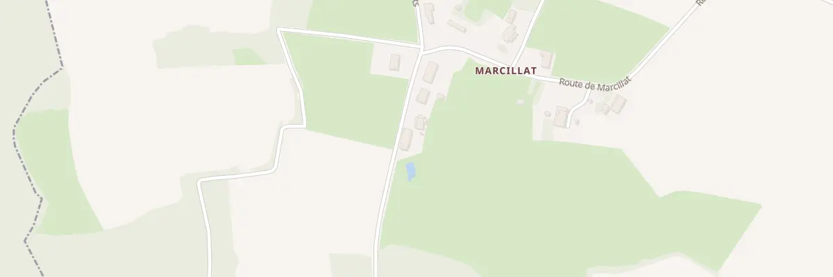 Plan du 676 Rte de Grand Marcillat à La Chapelle-Thècle