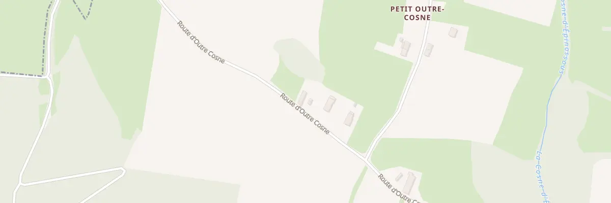 Plan du 12 Rte d’Outre Cosne à Villegaudin