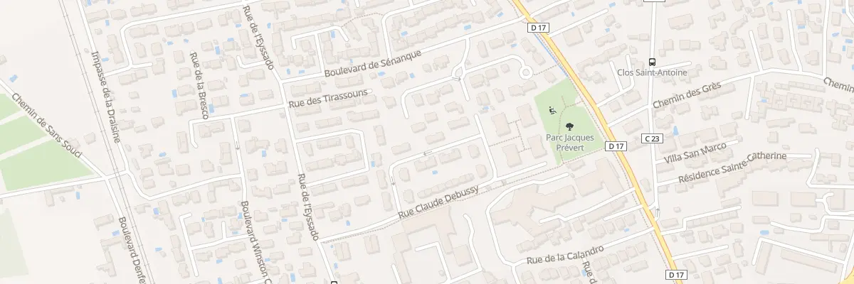 Plan du 9473 Rue de l’Eyssado à Salon-de-Provence