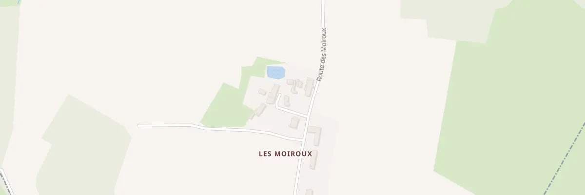 Plan du 5206 Les Moiroux à Vandeins