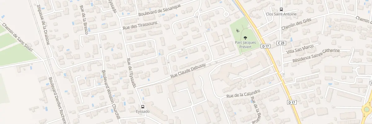 Plan du 9486 Rue de l’Eyssado à Salon-de-Provence