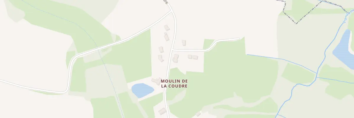 Plan du 130 Rue du Moulin de la Coudre à Tronchy